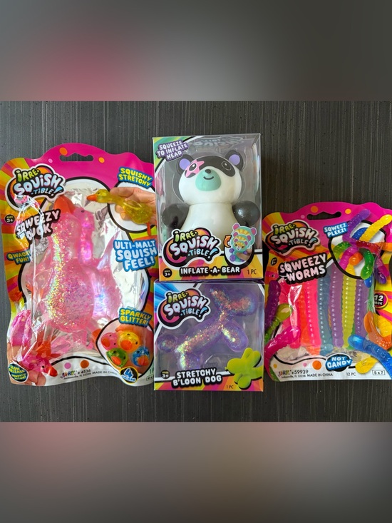 Irre-Squish-Tible Other - Irre Squish-Tible Squishy Bundle - 4 Items